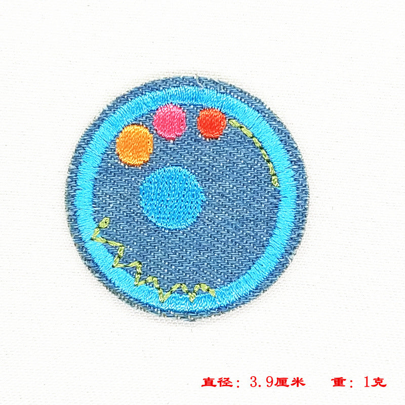 Wholesale Alphabet patch cartoon children patch